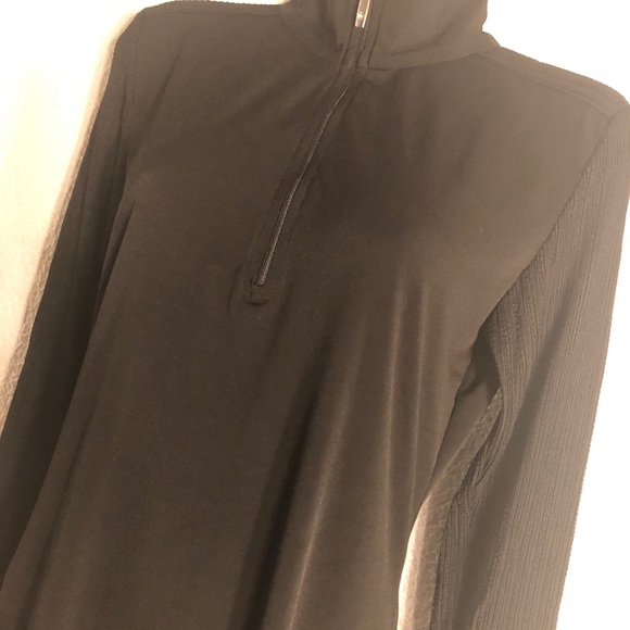 Anatomie 1/4 Zippered Ribbed Shoulders Size Small - Picture 10 of 10